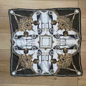 Mercedes-Benz Women's Scarf in Black and Gold